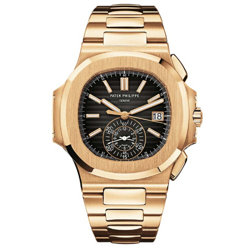 Replica Patek Philippe Rose Gold Men Nautilus 5980/1R-001 replica Watch